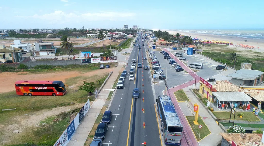 Faixa reversível da Rodovia Inácio Barbosa operará das 8h às 19h durante o Carnaval