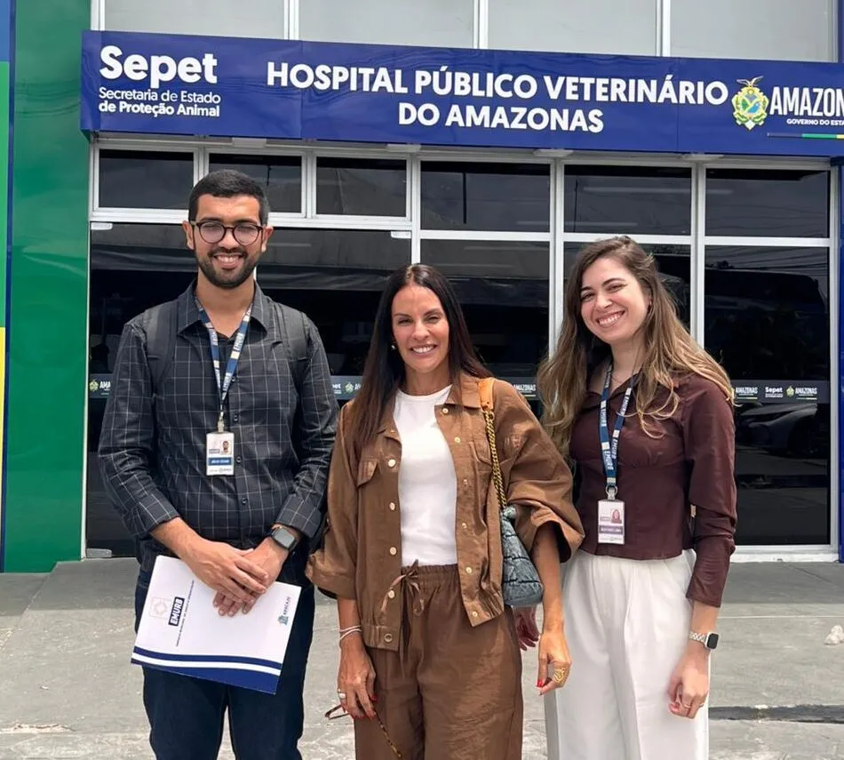 Equipe da Prefeitura de Aracaju visita maior hospital veterinário público da América Latina
