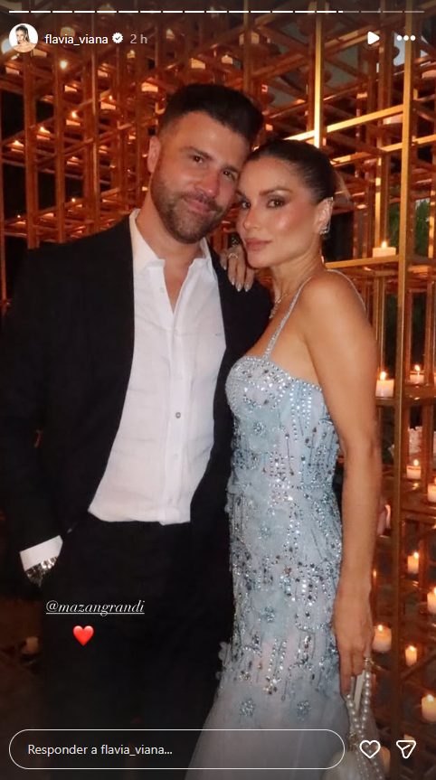 Flávia Viana comenta retorno do Cowboy no BBB e declara torcida por Jonas durante casamento em Itu