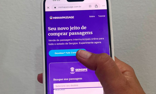 DER/SE registra venda de mais de 1.500 passagens online