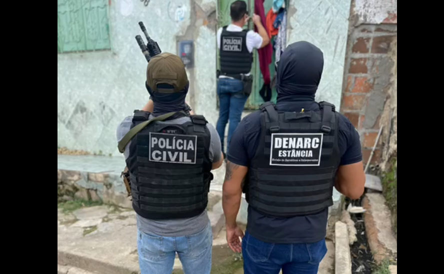 Delegacia Regional de Estância desarticula ponto de tráfico e prende duas pessoas em flagrante