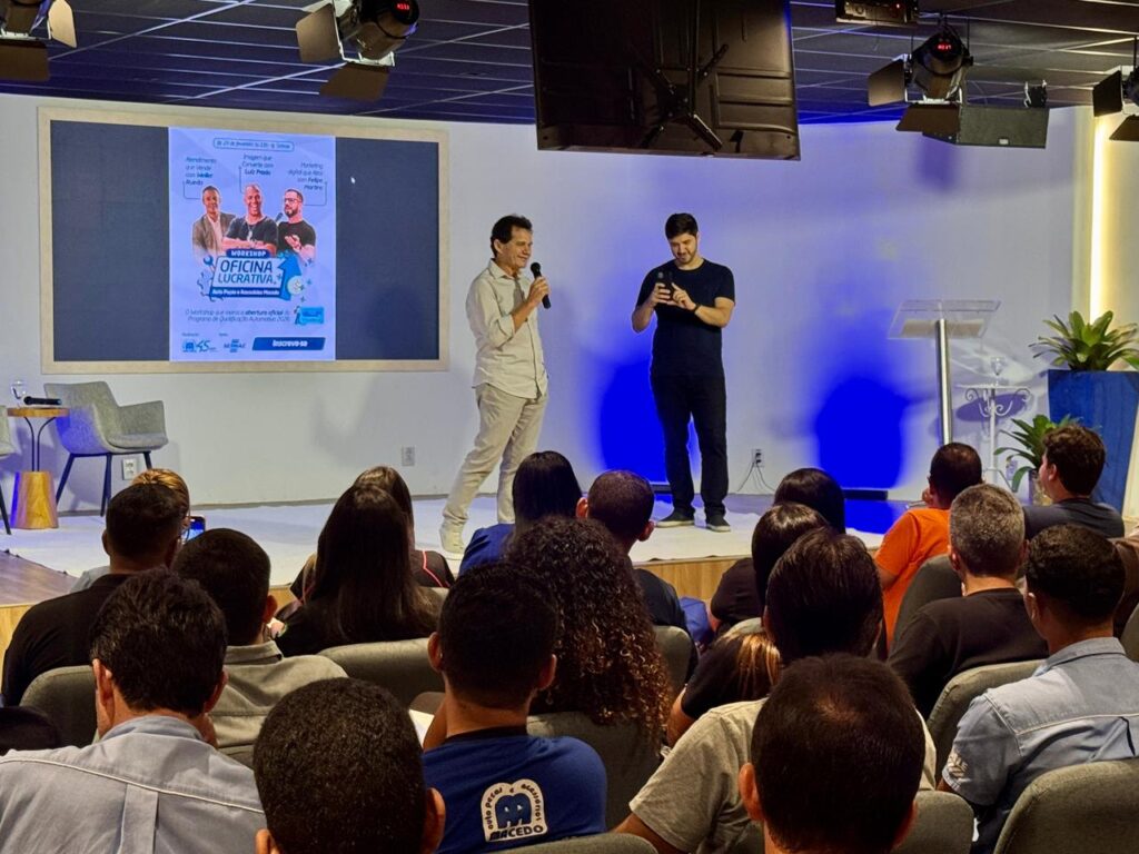 Workshop “Oficina Lucrativa” abre oficialmente o PQA 2026 com foco em gestão, atendimento e marketing digital