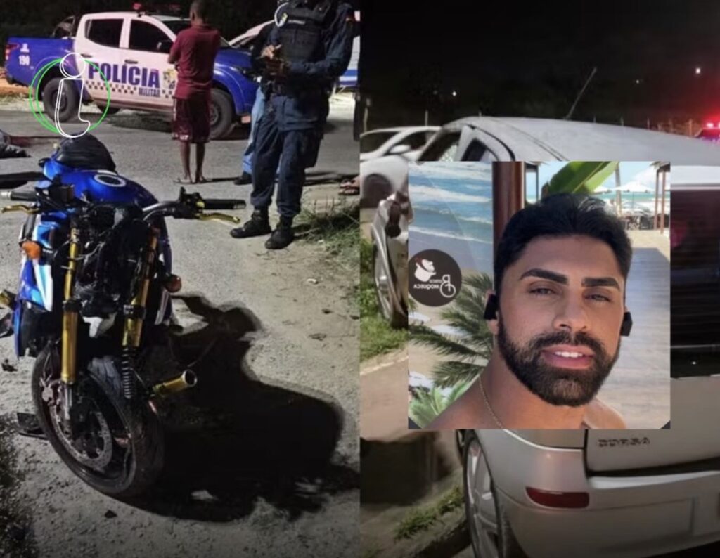 Acidente em Aracaju deixa motociclista morto; motorista estava embriagado