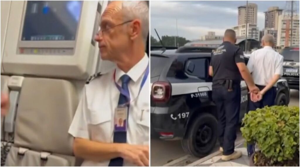 Vídeo: Piloto é preso acusado de estuprar os três filhos; “Ele as estuprava quando tinha contato físico”, diz delegada