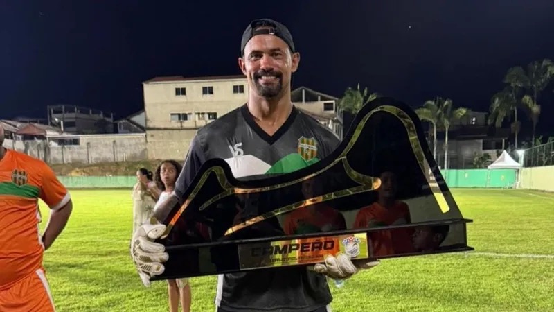 Goleiro Bruno no Vasco-AC: Estreia na Copa do Brasil aos 41 anos