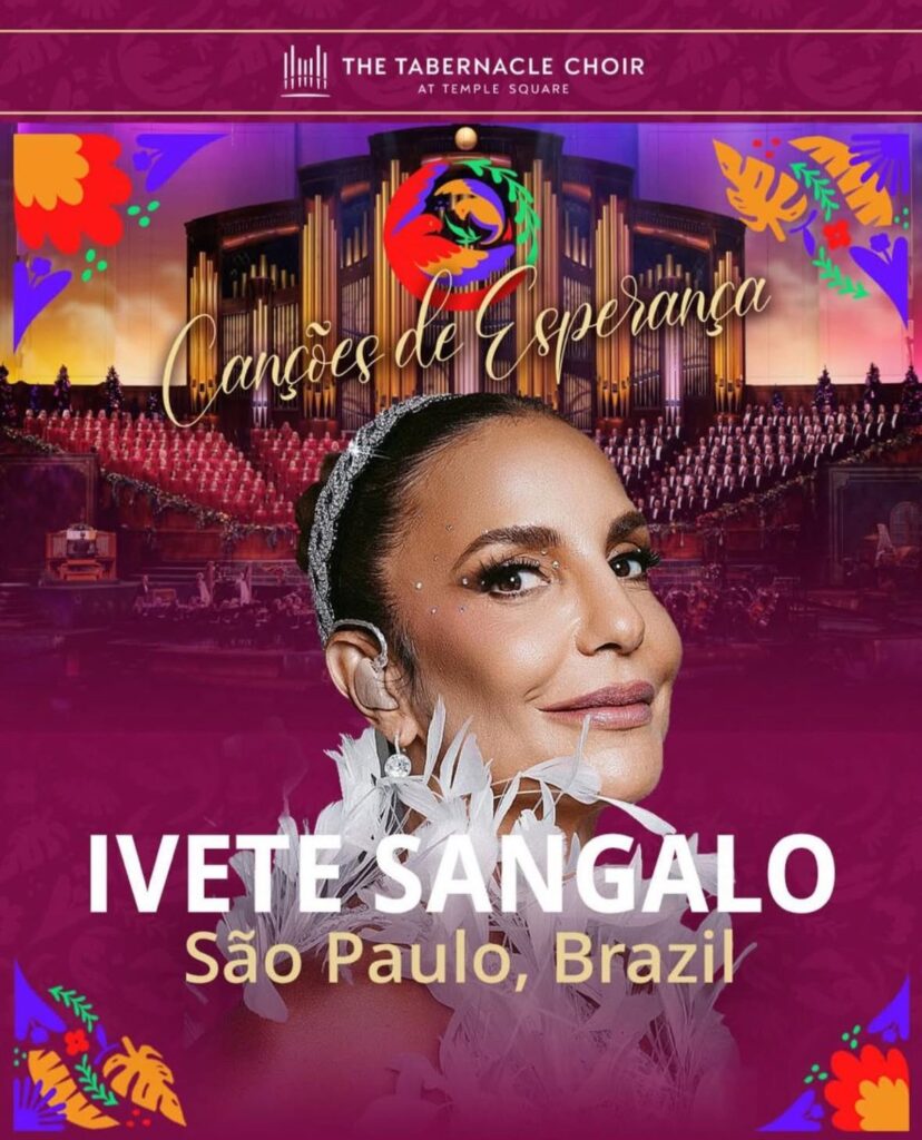 Ivete Sangalo retorna aos palcos como convidada do Coro do Tabernáculo no Ibirapuera