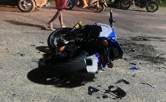 Motociclista morre após colisão na Avenida Lauro Porto; motorista é levado por embriaguez