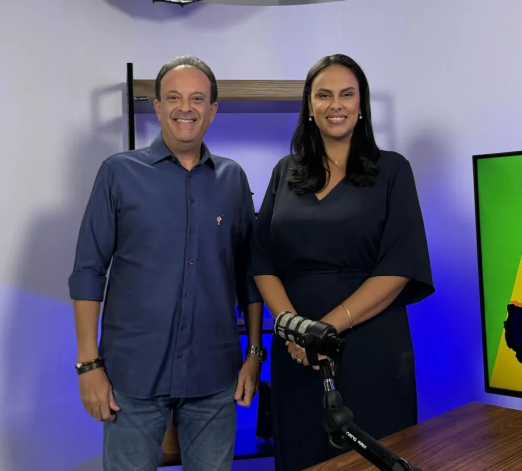 André Moura recebe Sarah Tarsila no Conexão Sergipe em edição especial do Mês da Mulher
