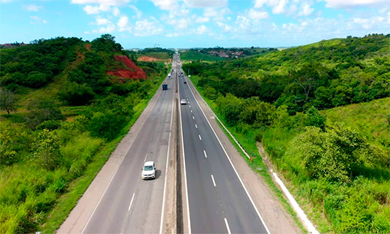 Trecho da BR-101 em Laranjeiras terá interdições neste sábado, 28