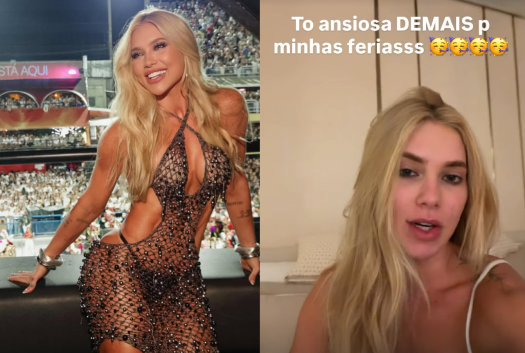 Virginia Fonseca anuncia férias após maratona de Carnaval e gravação final do “Sabadou”