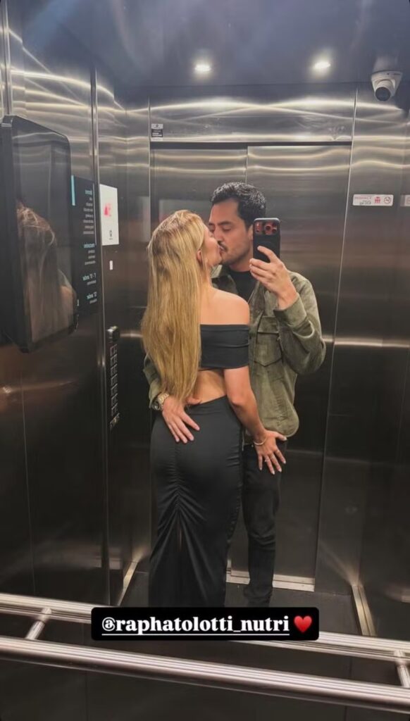 Matheus Vargas assume novo romance e publica foto de beijo com nutricionista