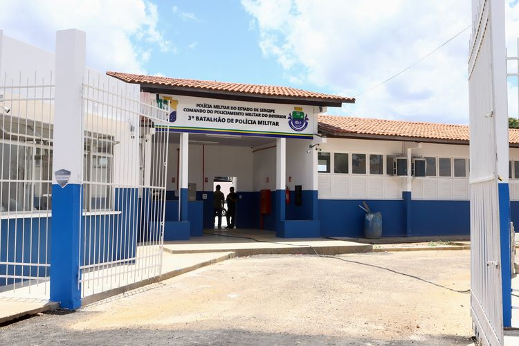 Segurança no Agreste: Governo de Sergipe entrega reforma e ampliação do 3º Batalhão da PM em Itabaiana