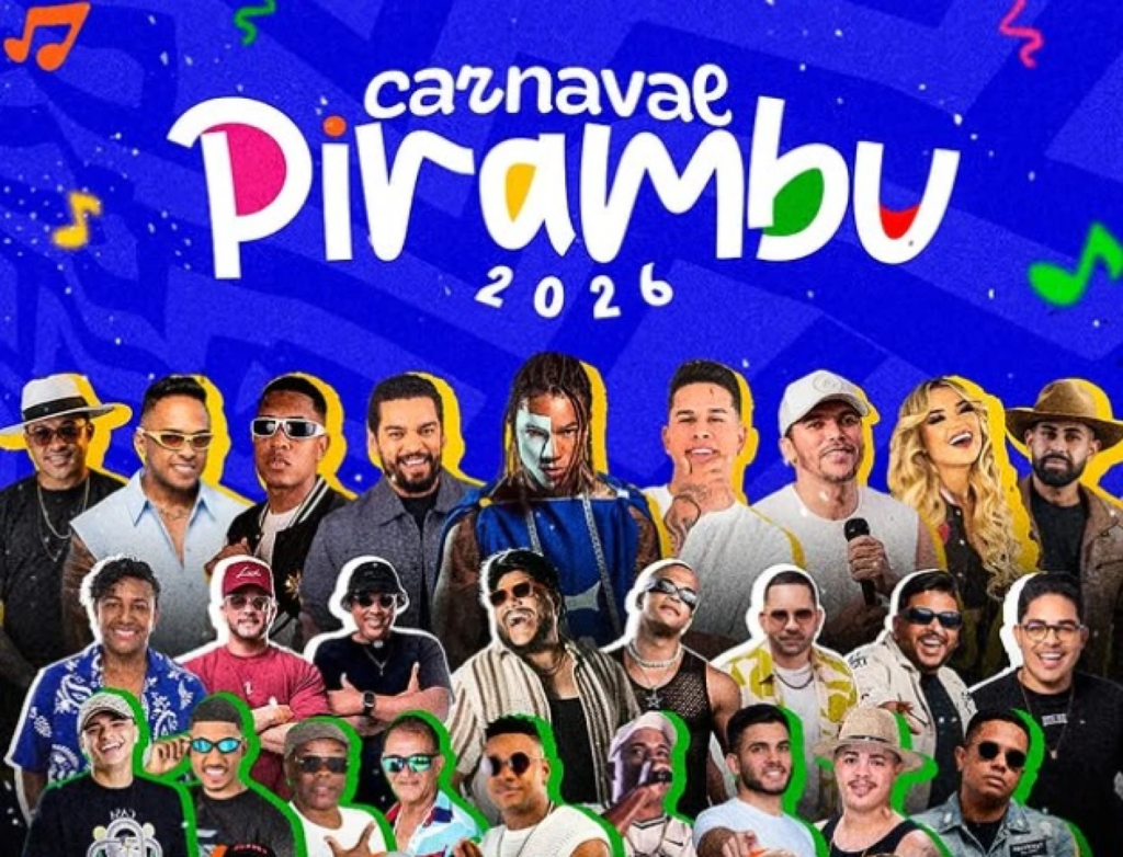 Carnaval de Pirambu 2026: Programação de Abertura (Sexta-feira, 13/02)
