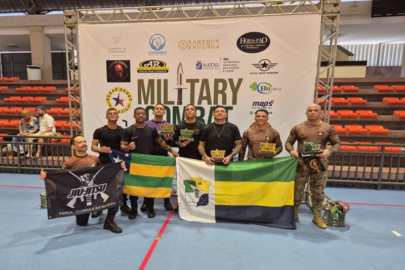 Policiais militares de Sergipe se destacam na 1ª edição do Military Combat Championship