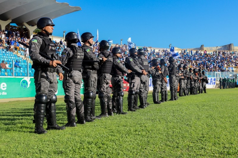 PMSE reforça policiamento para final entre Sergipe e Confiança na Arena Batistão