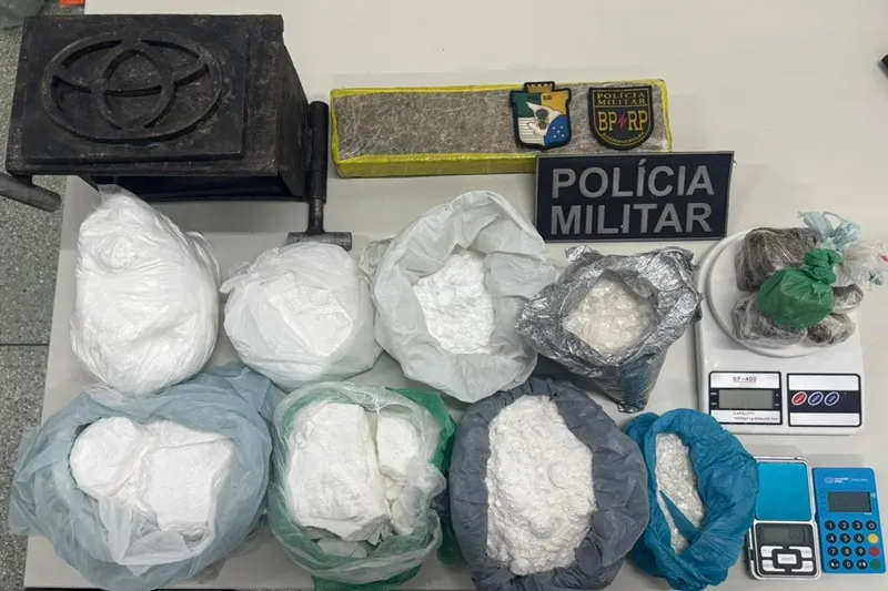 Polícia apreende mais de 5 kg de drogas em Porto Dantas, Zona Norte de Aracaju
