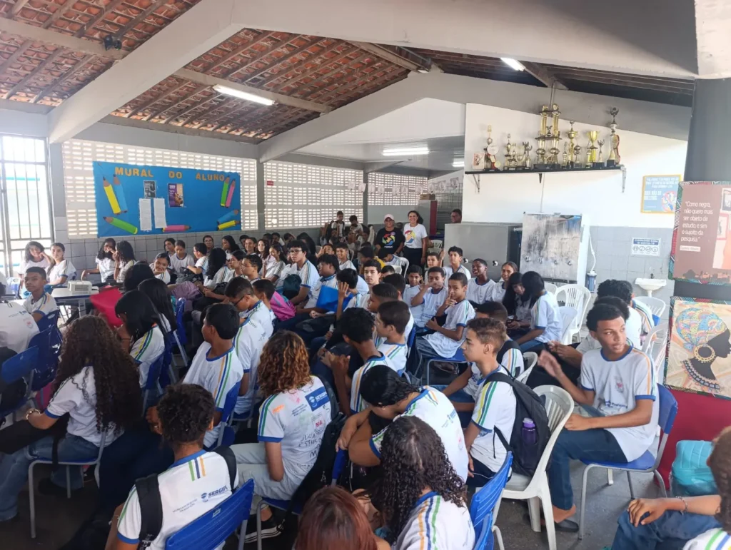 SSP transforma escola em espaço de diálogo sobre enfrentamento à violência de gênero na Grande Aracaju