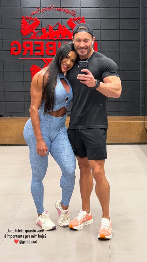 Gracyanne Barbosa treina com namorado Gabriel Cardoso; empresário faz declaração
