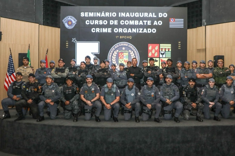 Oficial da PMSE conclui curso de combate ao crime organizado em São Paulo