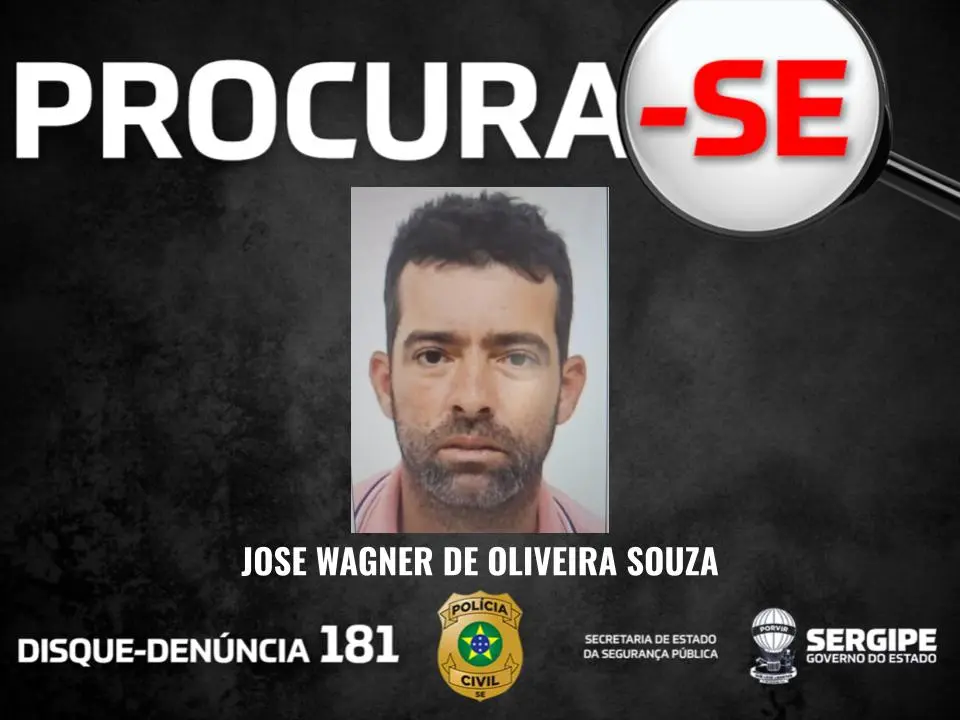 Polícia Civil divulga imagem de homem investigado por descumprimento de medida protetiva e ameaças