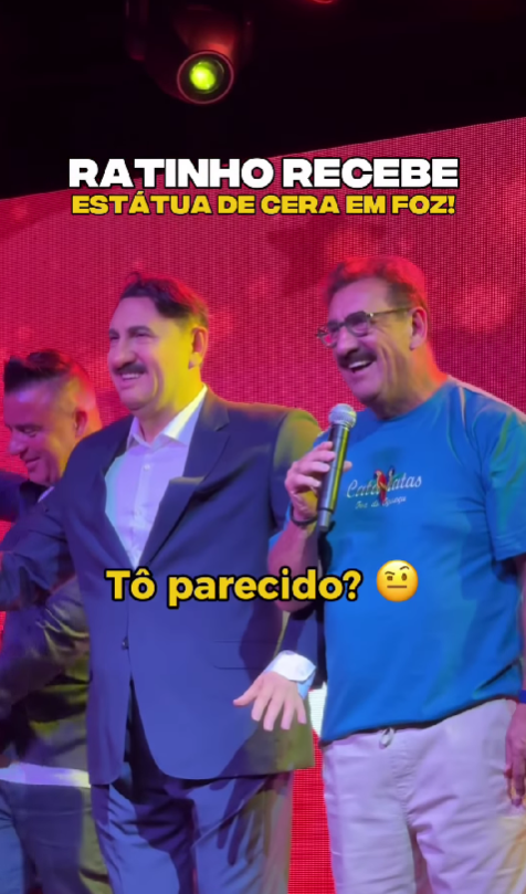 Ratinho recebe estátua de cera no Dreamland Museu em Foz do Iguaçu em meio a polêmica com Erika Hilton