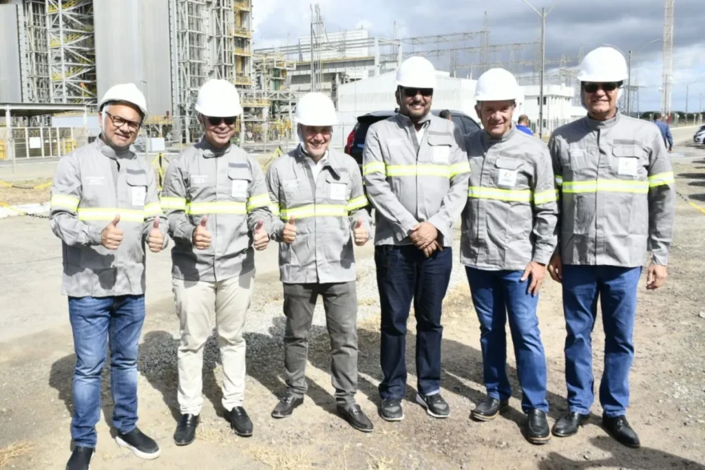 Senador Laércio Oliveira acompanha anúncio de ampliação do Hub Sergipe na UTE Porto Sergipe I