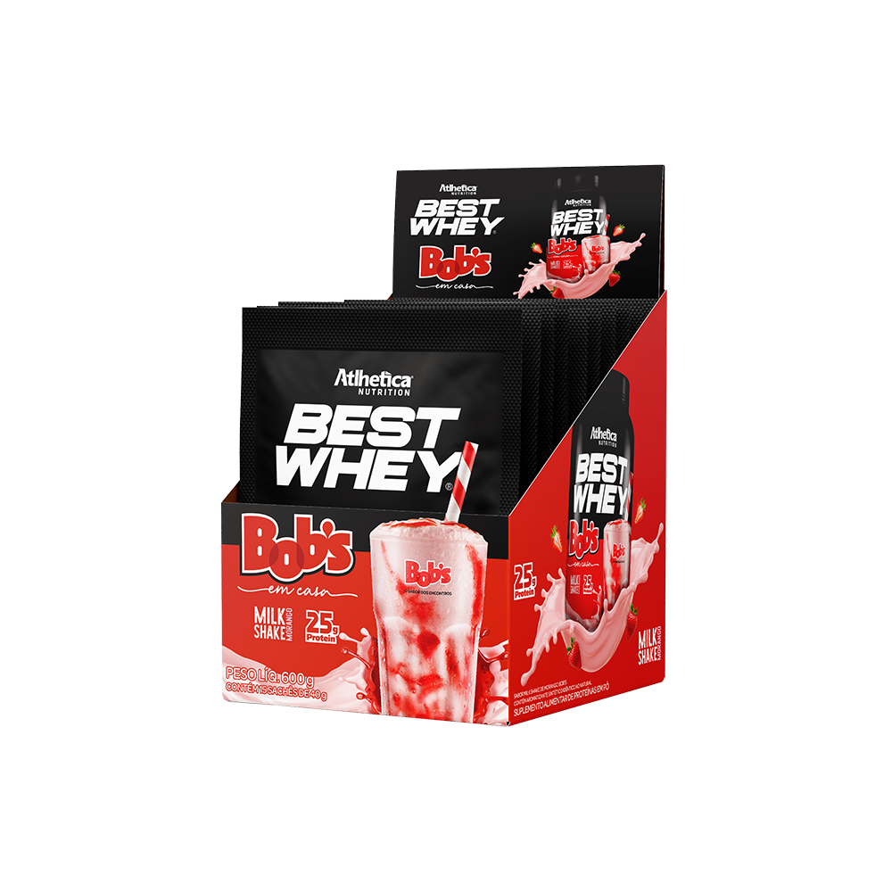 O sabor que marca gerações, agora em forma de proteína: BEST WHEY® e Bob’s lançam collab inovadora