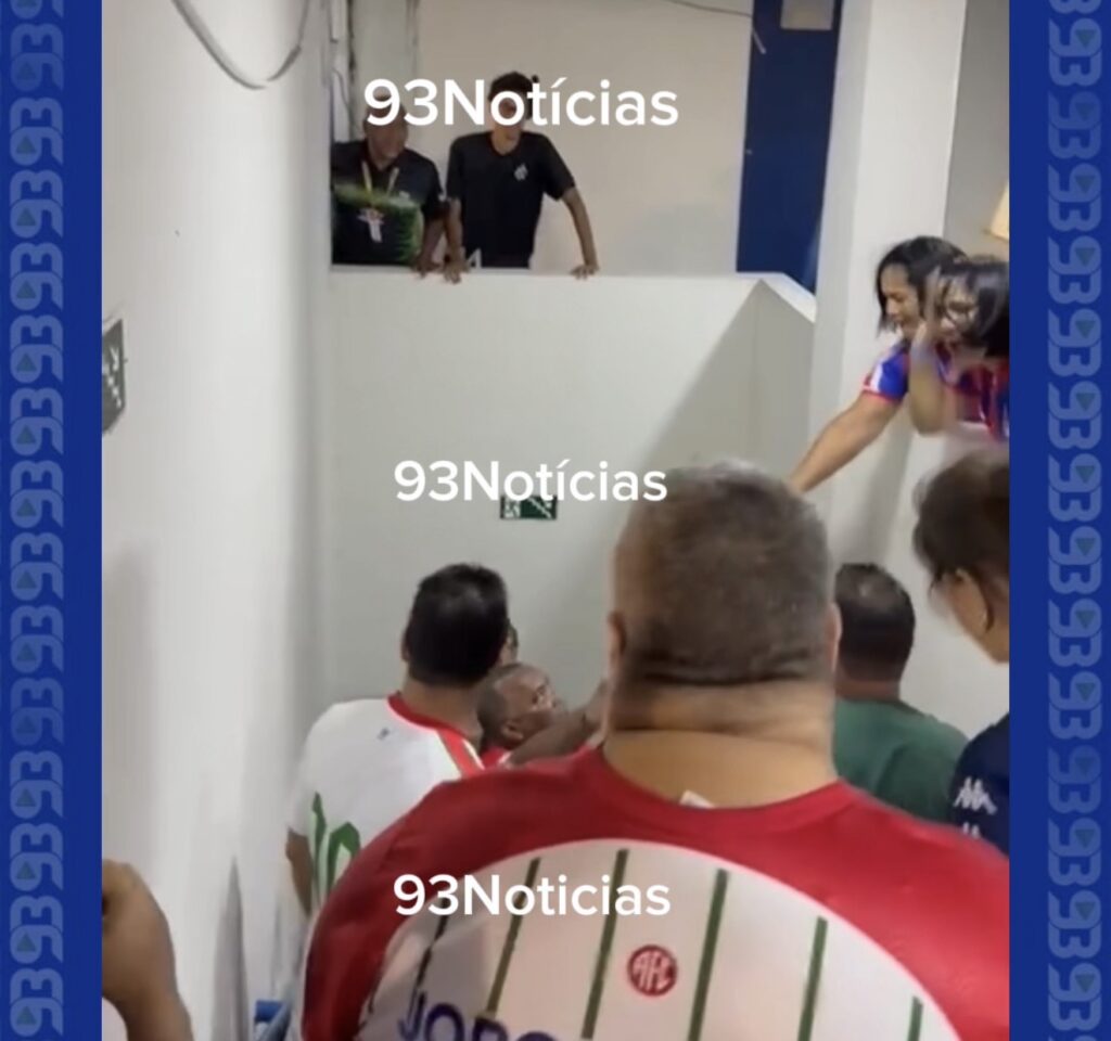 Confusão é registrada entre árbitros e dirigentes no Campeonato Sergipano de Futebol