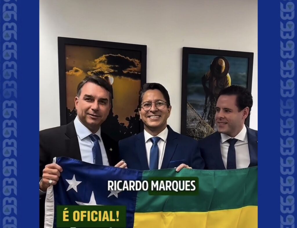Ricardo Marques é lançado como pré-candidato ao Governo de Sergipe em palanque apoiado por Flávio Bolsonaro