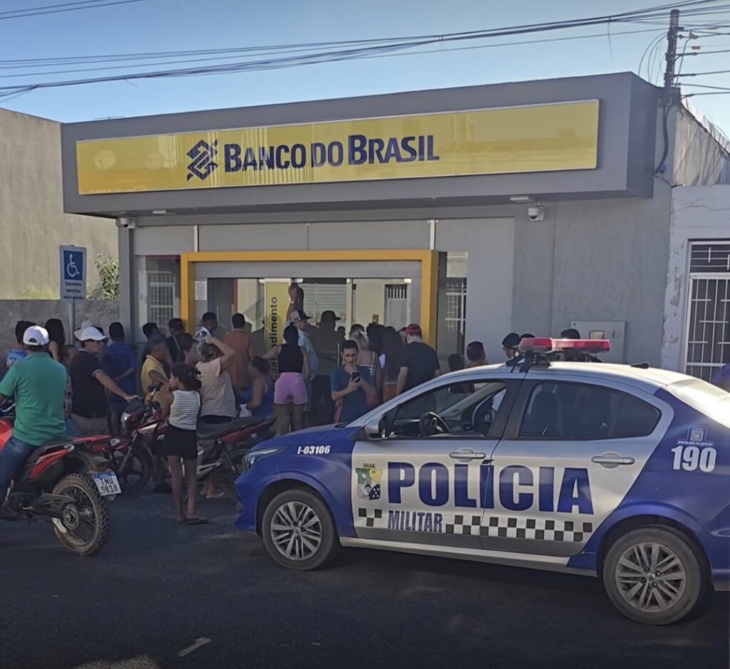 Ocorrência mobiliza Polícia Militar em agência bancária de Campo do Brito
