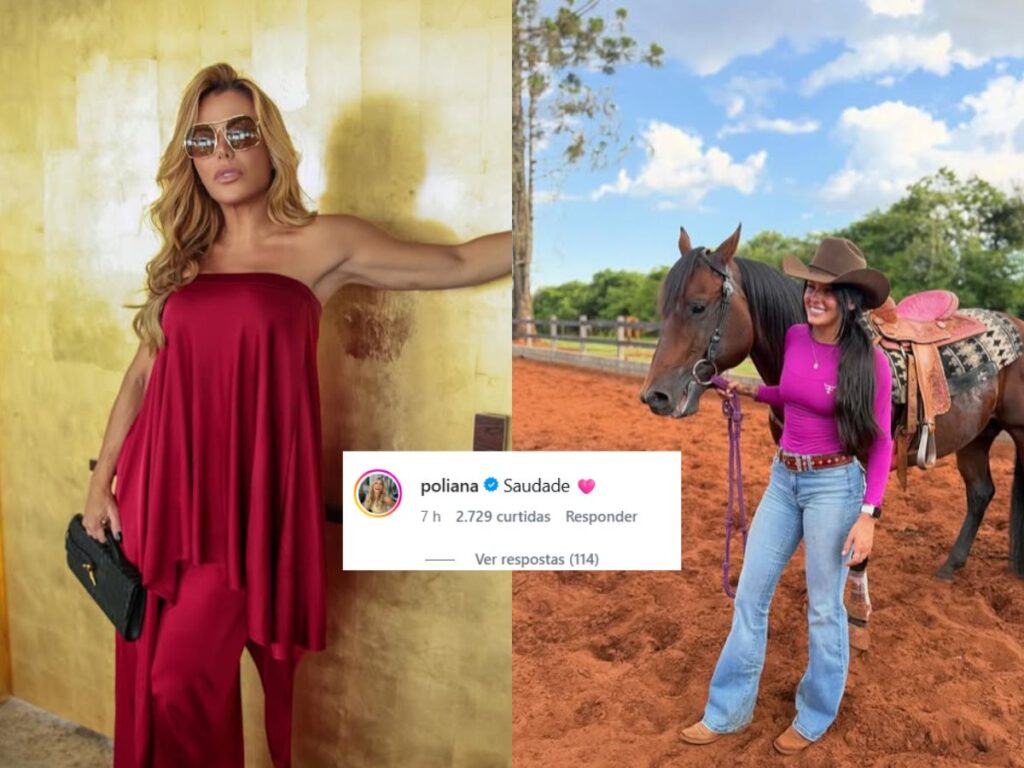 Ana Castela publica foto ao lado de Poliana e Leonardo em almoço de Dia das Mulheres