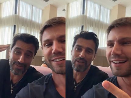 Jonas Sulzbach e Alberto Cowboy se reencontram no Rio após eliminação do BBB26