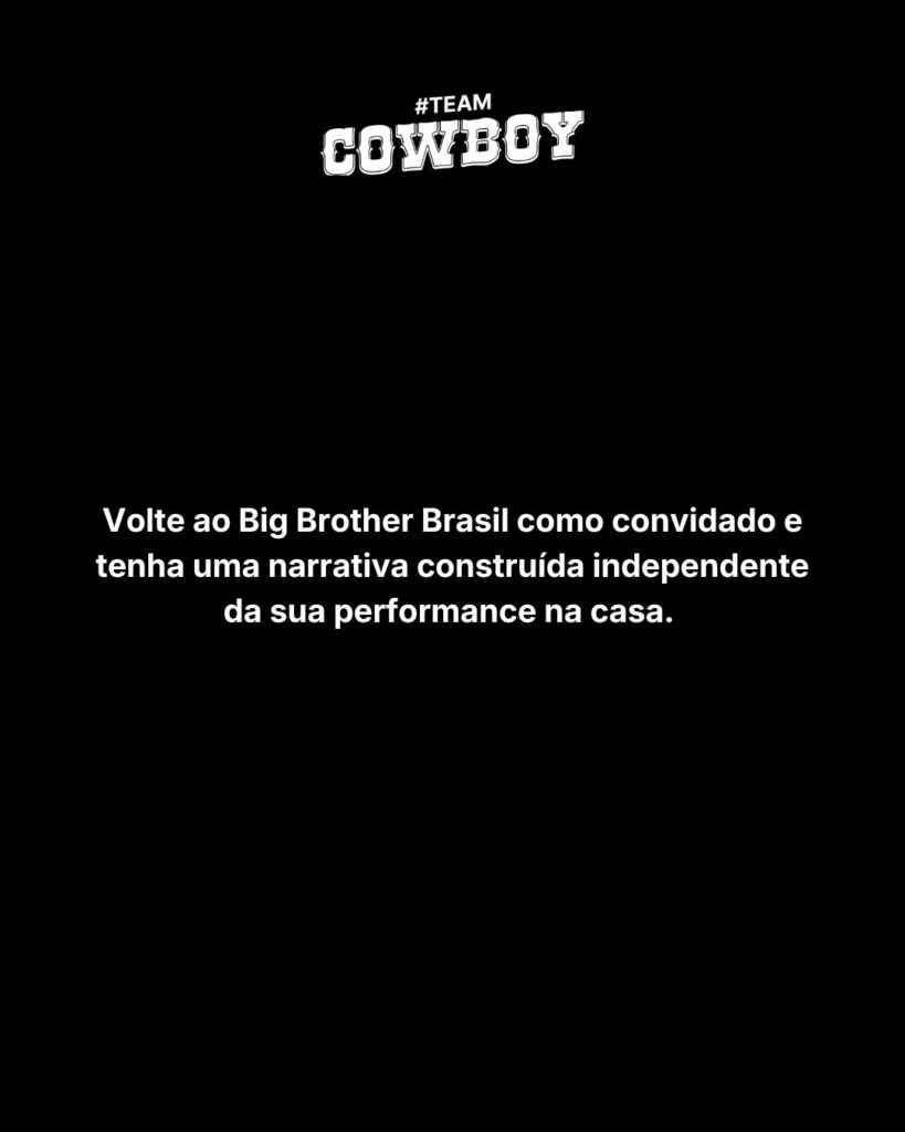 Equipe de Alberto Cowboy acusa produção do “BBB26” de favorecer Ana Paula Renault