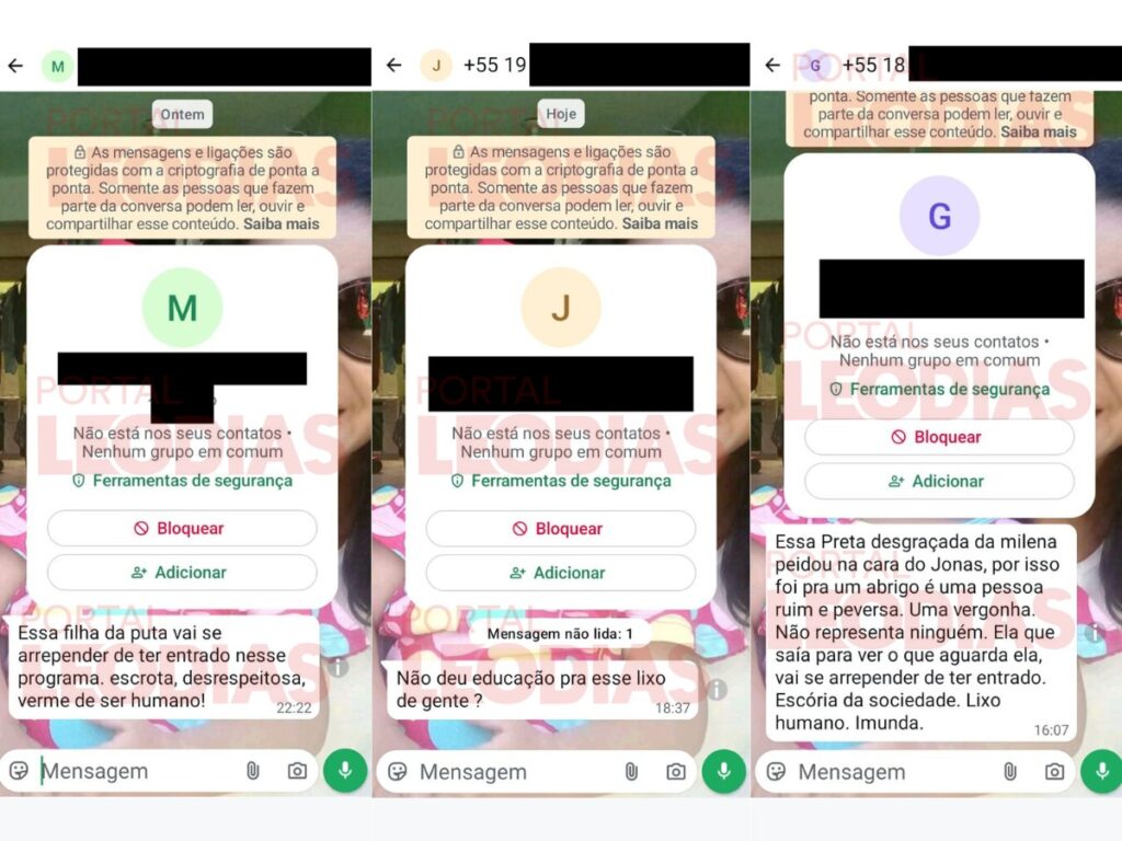 Irmã de Milena, Mile Moreira, denuncia ataques racistas e perseguição fora do BBB26