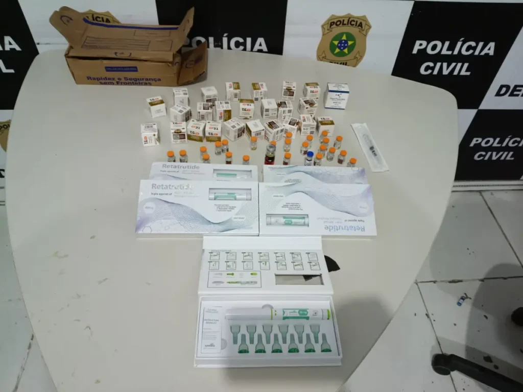 Denarc apreende substâncias usadas em “canetas emagrecedoras” no centro de Aracaju
