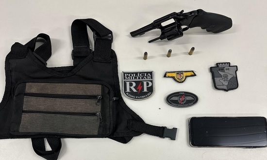 Homem é detido por porte ilegal de arma no Bairro Santa Maria, Zona Sul de Aracaju