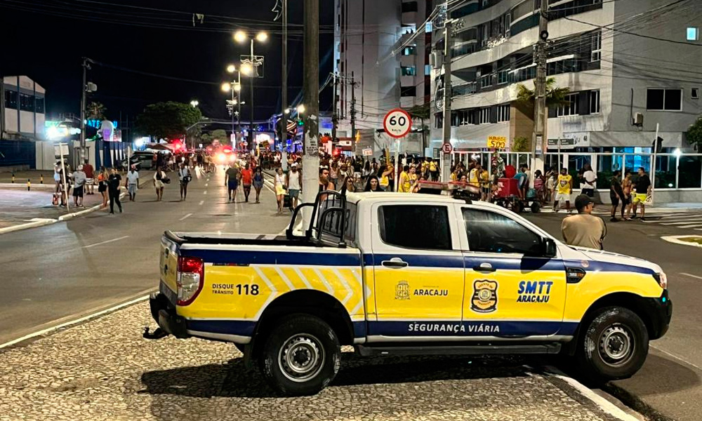 Eventos na orla e no centro de Aracaju provocam mudanças no trânsito neste fim de semana