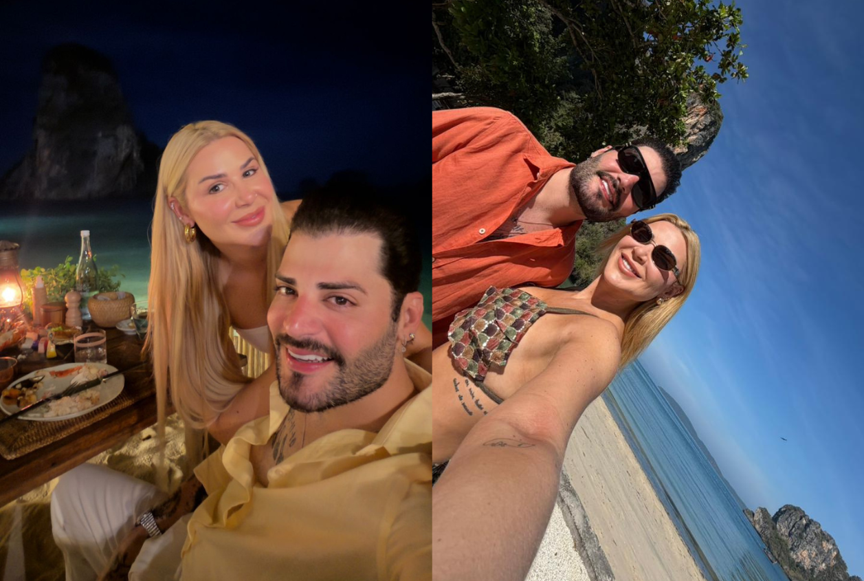 foto guilherme dupla de benuto e esposa abrem album de fotos da lua de mel na asia 1