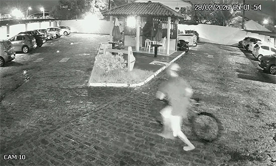 Polícia Civil busca homem que furtou cinco bicicletas em condomínio de Aracaju