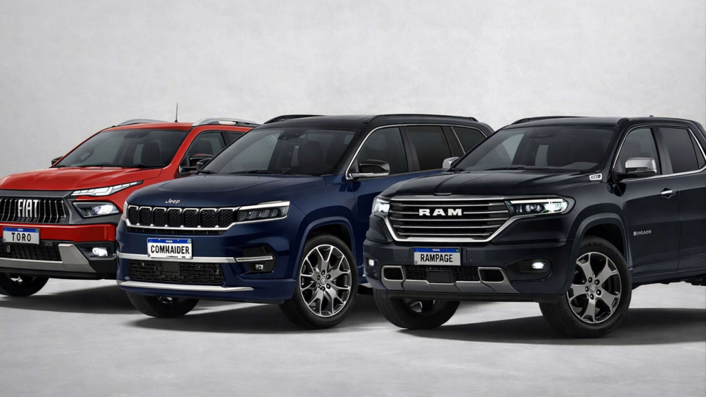 Stellantis anuncia recall para modelos Fiat, Jeep e Ram por risco de incêndio