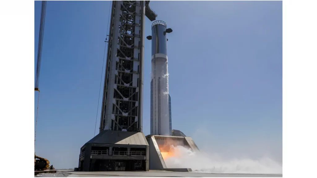 Próxima parada, Marte: SpaceX aciona motores da Starship V3 pela primeira vez
