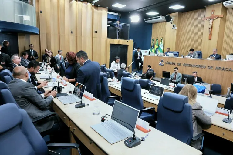 Câmara Municipal de Aracaju aprova 10 proposituras, incluindo projetos sobre saúde e data para agentes de proteção