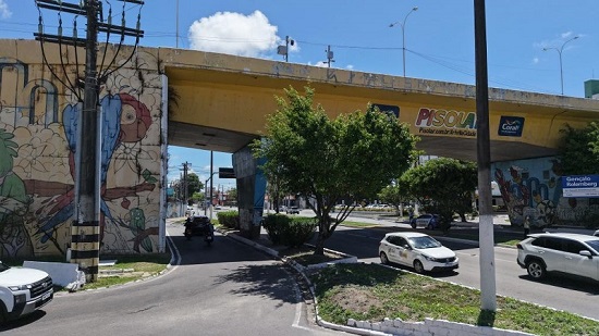 Obras no viaduto da av. Francisco Porto entram em nova fase a partir de 18 de março