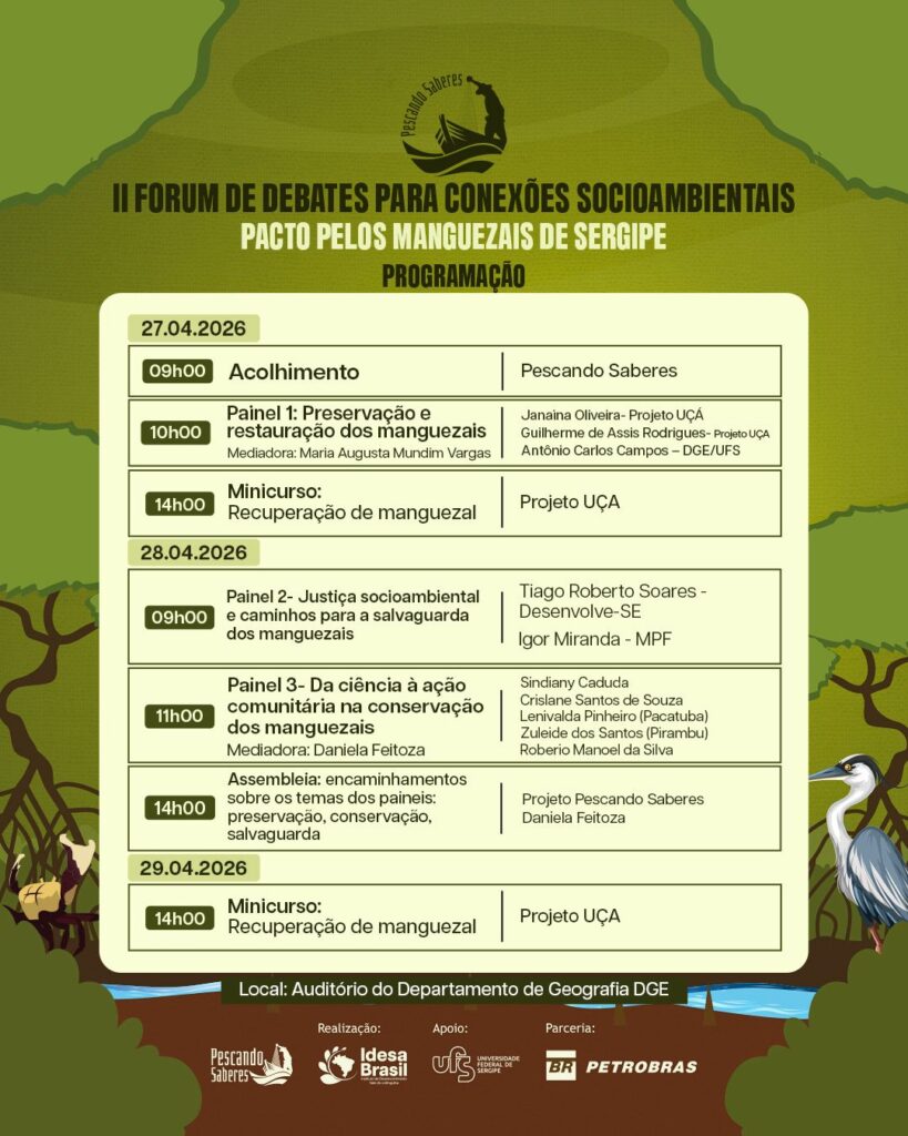 O futuro dos manguezais em jogo: UFS une de ribeirinhos a cientistas pela salvação do ecossistema