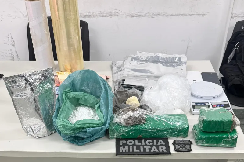 PMSE desarticula laboratório de drogas no Bairro Santos Dumont