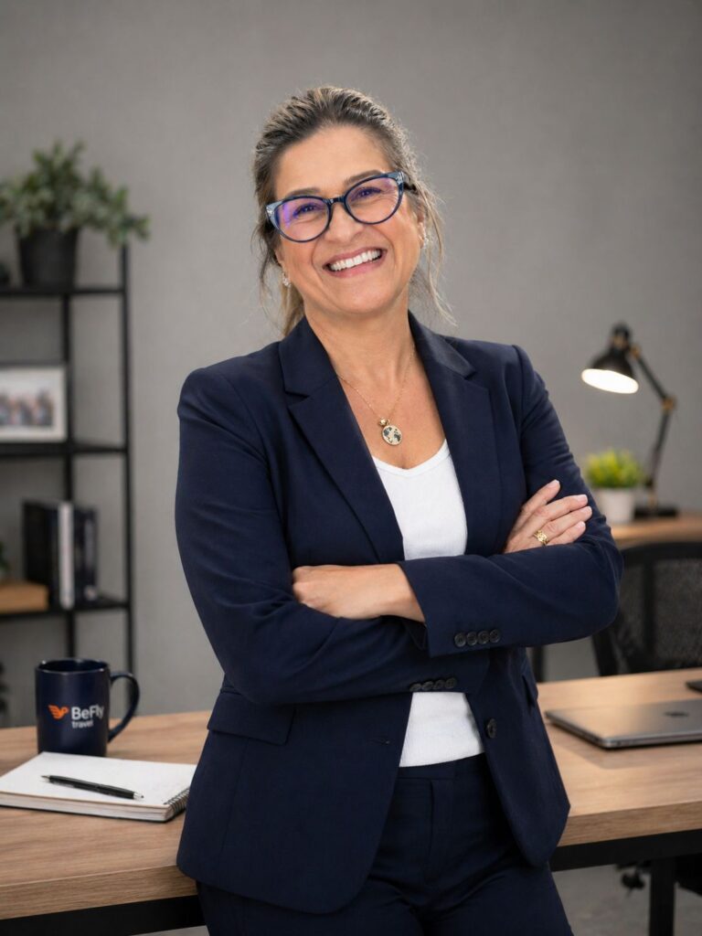 Carol Asencio é indicada entre os 10 melhores agentes de viagens do Brasil em votação espontânea da Panrotas