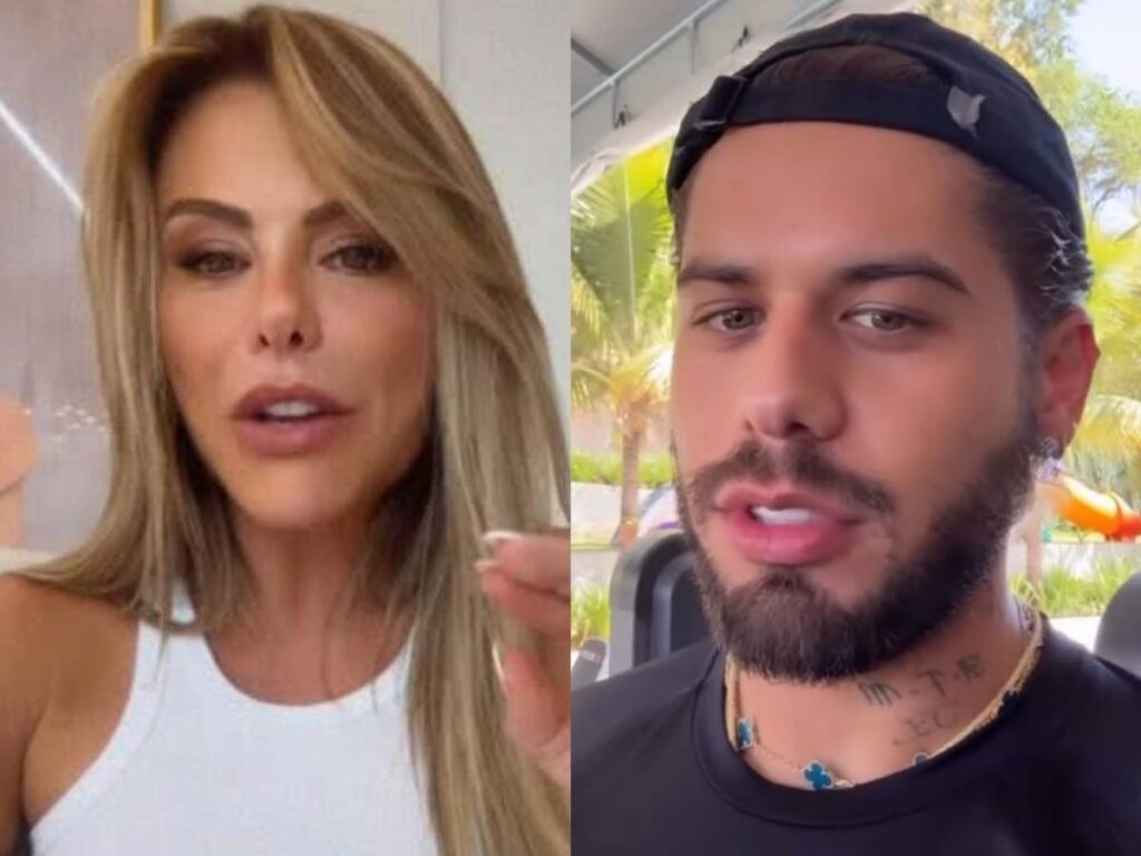 Poliana Rocha diz que não interfere nas decisões do filho Zé Felipe e relata quando dá conselhos