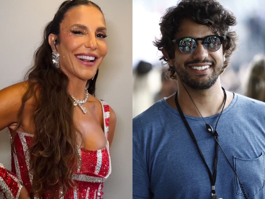 Ivete Sangalo e Tiago Maia: presença discreta e sintonia nos bastidores da turnê “Clareou”