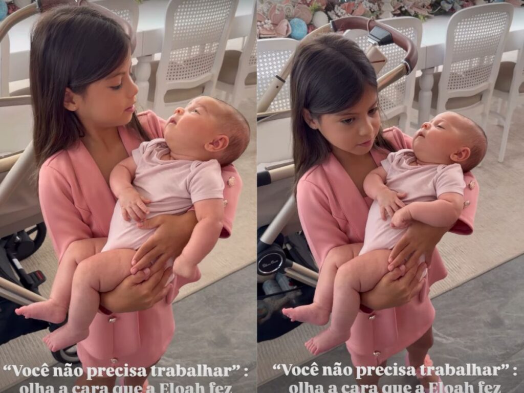 Maíra Cardi relata diagnóstico da filha caçula Eloah e cita auxílio de Paula Lavigne