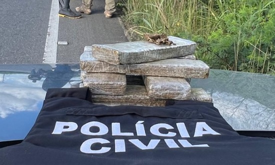 Ação conjunta prende homem e apreende sete tabletes de droga na SE-170